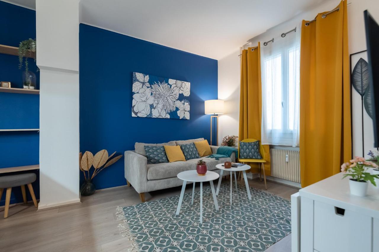 Studio Blue Confort , Proche Gare Part Dieu Apartment Villeurbanne Bagian luar foto