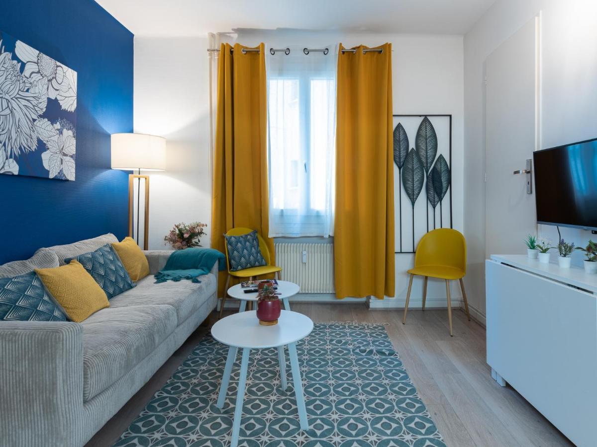 Studio Blue Confort , Proche Gare Part Dieu Apartment Villeurbanne Bagian luar foto